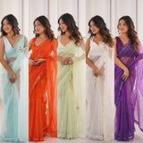 Shine Heavy Soft Sequence Saree
