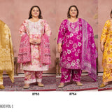 Sakhi Floral Print Cotton Suit