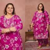 Sakhi Floral Print Cotton Suit