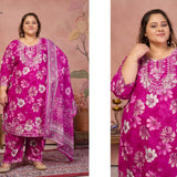 Sakhi Floral Print Cotton Suit