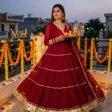 Karwachouth Special Georgette Gown