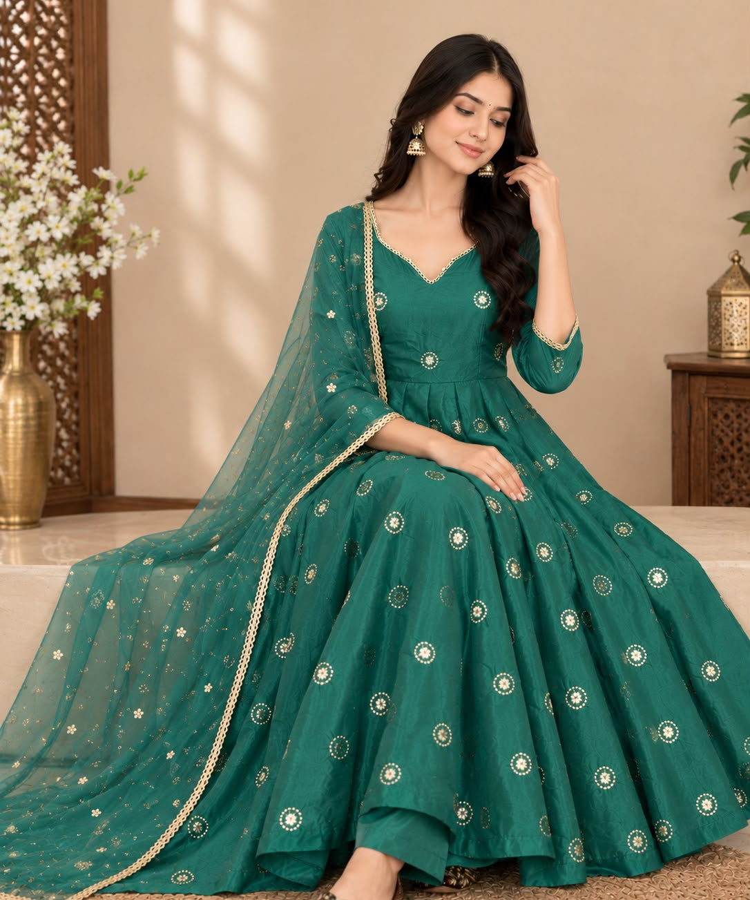 Stunning Fancy Style Anarkali Suit