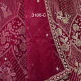 Royal Wedding Net Beads Work Lehenga