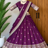 Elevate Traditional Soft Silk Lehenga