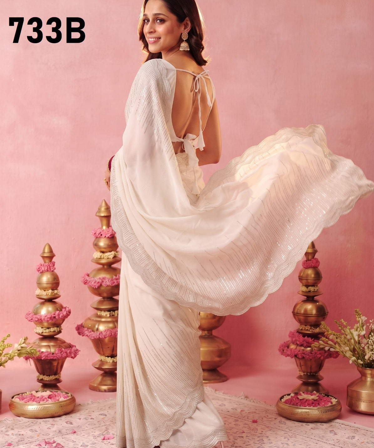 Durga Designer Georgette Saree