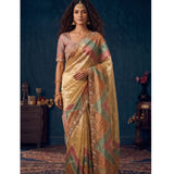 Sanskriti Bridal Organza Silk Saree