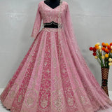Heavy Bridal Embroidered Lehenga