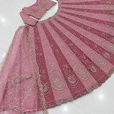 Heavy Bridal Embroidered Lehenga