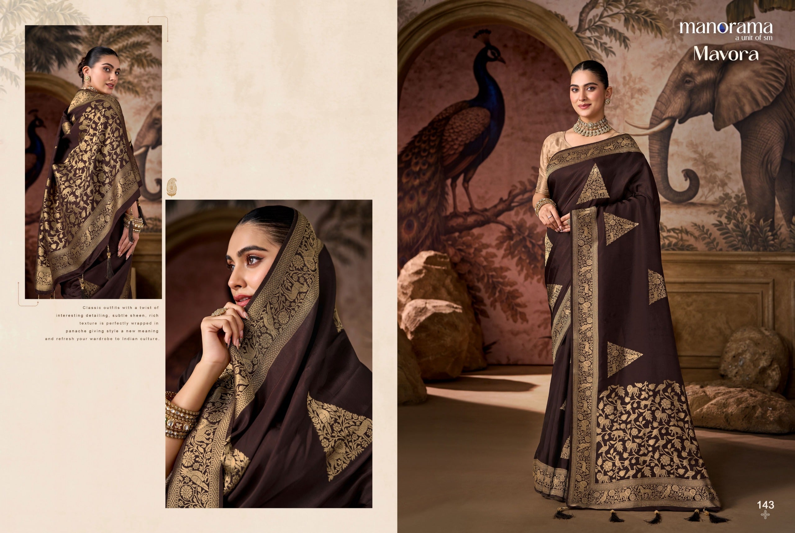 Manorama Premium Vsicose Silk Saree