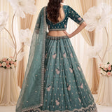 Charming Bridal Motif Handwork Lehenga