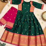 Varnika Traditional Silk Anarkali Suit