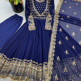 Elegance Heavy Embroidered Gown