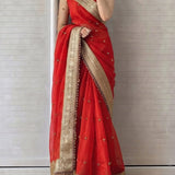 Trending Soft Tissue Silk Saree