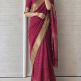 Trending Soft Tissue Silk Saree