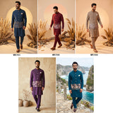 Outlook Wedding Men's Koti Kurta