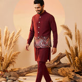 Outlook Wedding Men's Koti Kurta