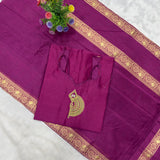 Festive Cotton Straight Suit