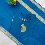 Festive Cotton Straight Suit