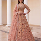 Eye Catch Bridal Silk Lehenga