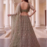 Eye Catch Bridal Silk Lehenga