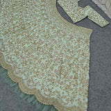 Premium Mulberry Silk Embroiderd Lehenga