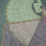Premium Mulberry Silk Embroiderd Lehenga