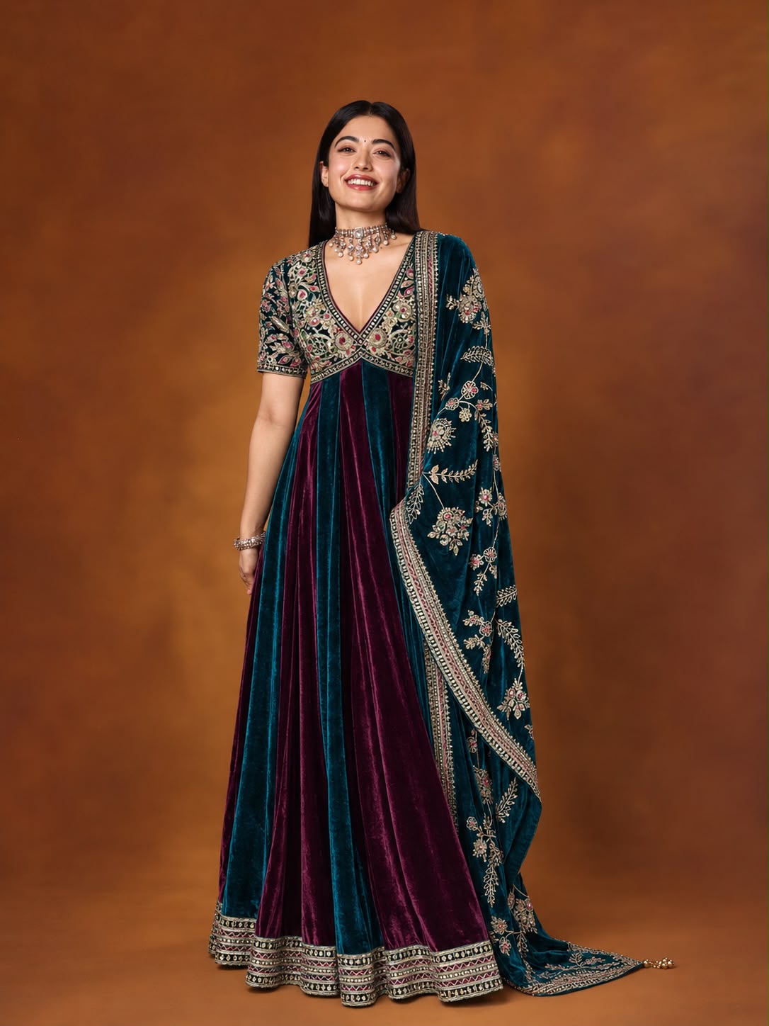Classic Viscose Velvet Suit