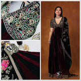 Classic Viscose Velvet Suit