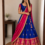 Exclusive Kanjivaram Silk Lehenga Choli