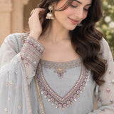 Ethnic Embroidered Anarkali Gown