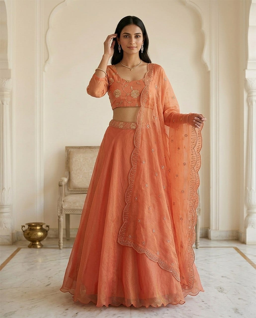 Festive Fancy Silk Lehenga Choli