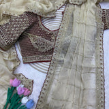 Occasionally Premium Moss Silk Saree