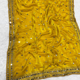 Shiny Royal Space Silk Saree