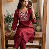 Daily wear Rayon Straight Kurti