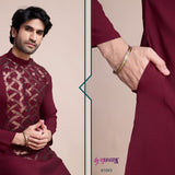 Shubhvastra Men's Wedding Kurta