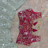 Glamorous Georgette Sequenced Work Lehenga