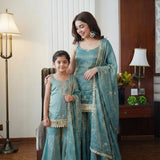 Pretty Kids Ethnic Silk Suit
