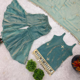 Pretty Kids Ethnic Silk Suit