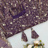 Pretty Heavy Embroidered Anarkali Gown