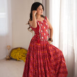 Traditional Navratri Heavy Rayon Lehenga