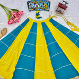 Traditional Navratri Heavy Rayon Lehenga