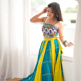 Traditional Navratri Heavy Rayon Lehenga