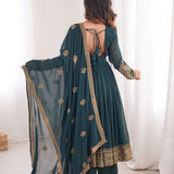 Showcasing Gerogette Anarkali Suit