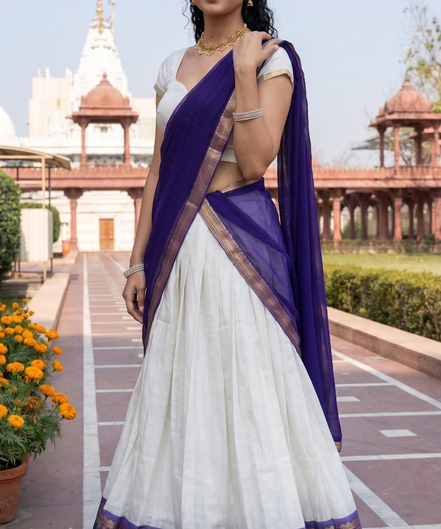 Traditional Mul Cotton Lehenga Choli