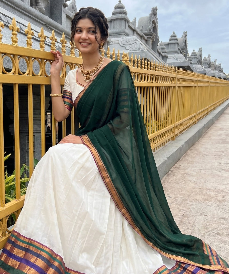 Traditional Mul Cotton Lehenga Choli