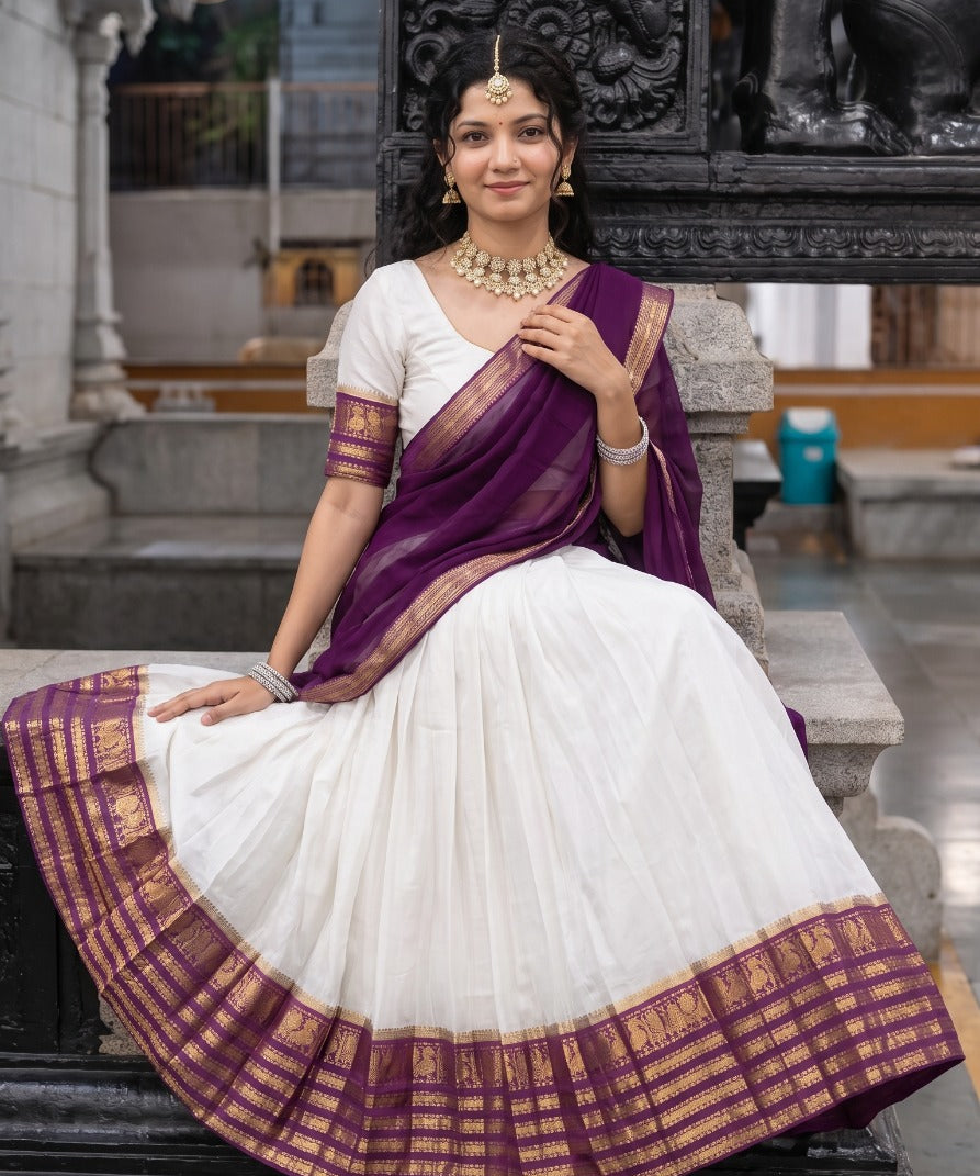 Traditional Mul Cotton Lehenga Choli