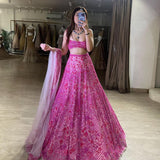 Premium Butterfly Soft Net Lehenga