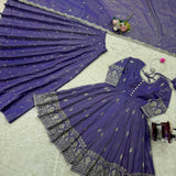 Designer Simmer Silk Top Lehenga