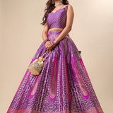 Treditional Banarasi Silk Lehenga