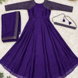Sparkling Georgette Anarkali Gown